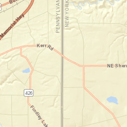 South Ripley New York Street Map