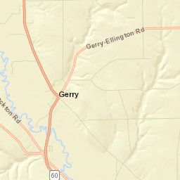 Kimball Stand New York Street Map