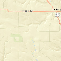 Ellington New York Street Map