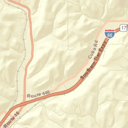 Maplehurst New York Street Map