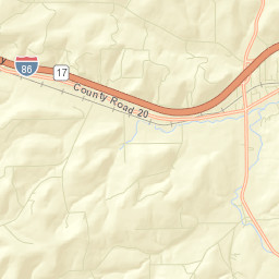 Nile New York Street Map