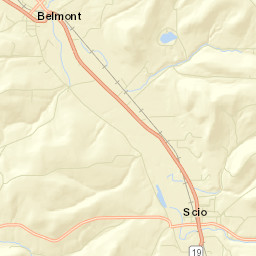 Scio New York Street Map