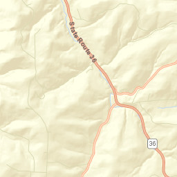 South Canisteo New York Street Map