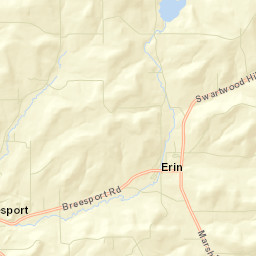 Erin New York Street Map