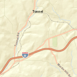 Tunnel New York Street Map