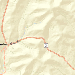 Andes New York Street Map