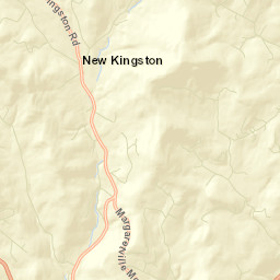 New Kingston New York Street Map
