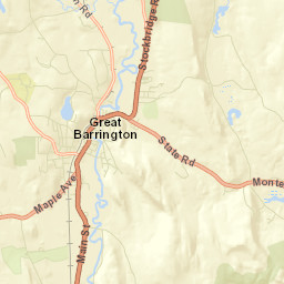 Great Barrington Street Map