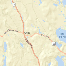 Otis Street Map