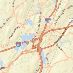 Auburn Street Map
