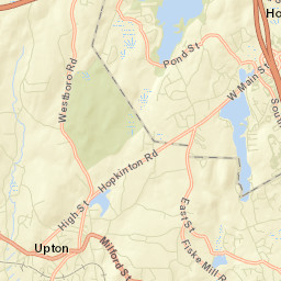 Upton Street Map