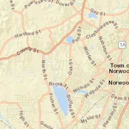 Westwood Street Map