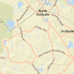 North Scituate Street Map