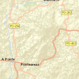 Ponteareas Street Map