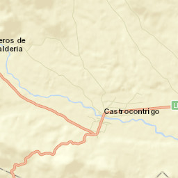 Castrocontrigo Street Map