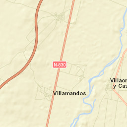 Villamandos Street Map