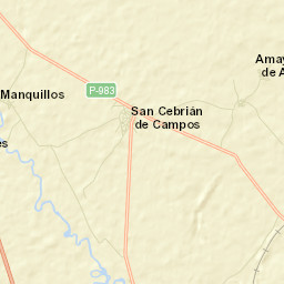 Manquillos Street Map