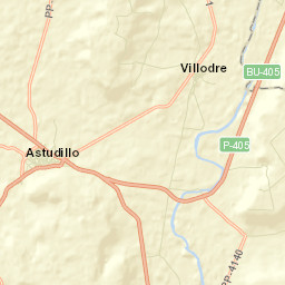 Astudillo Street Map