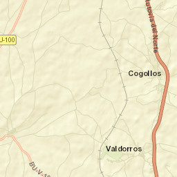 Villangómez Street Map