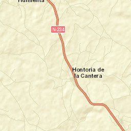 Hontoria de la Cantera Street Map