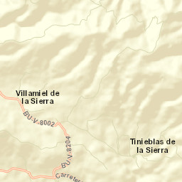 Villamiel de la Sierra Street Map