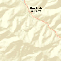 Pineda de la Sierra Street Map