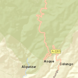 Colungo Street Map
