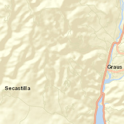 Secastilla Street Map