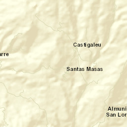 Castigaleu Street Map