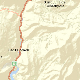 Sant Julià de Cerdanyola Street Map