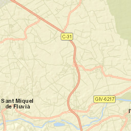 Siurana Street Map