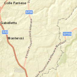 Monterosi Street Map