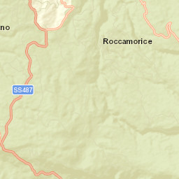 Roccamorice Street Map