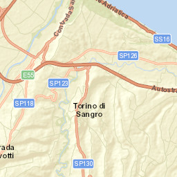 Torino di Sangro Street Map
