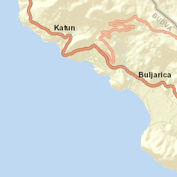 Petrovac na Moru Street Map