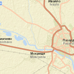 Obshtina Pazardzhik Street Map