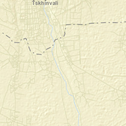 Ts’khinvali Street Map