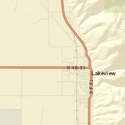 Lakeview Street Map