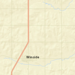 Wayne County Street Map