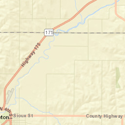 Mapleton Street Map