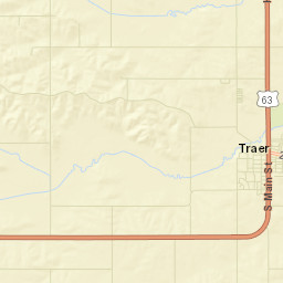 Traer Street Map
