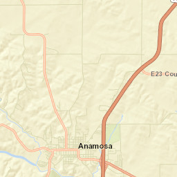 121-129 East Main Street, Anamosa, IA  Street Map