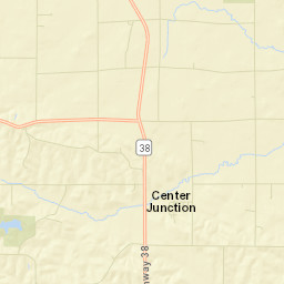 Jones County Street Map