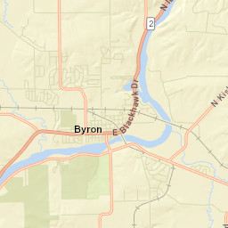 Byron Street Map