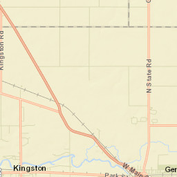 Kingston Street Map
