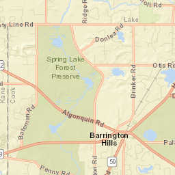 98 Algonquin Road, Barrington, IL 60010 Street Map