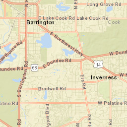 Deer Park Street Map