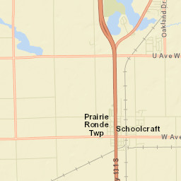 Schoolcraft Street Map
