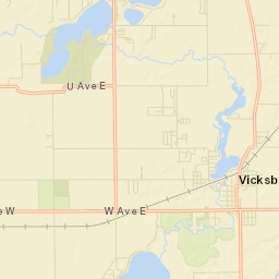 Vicksburg Street Map