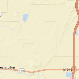 Tekonsha, MI, USA Street Map